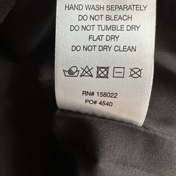 LALA Black Pinstripe Vest - Picture 7 of 12